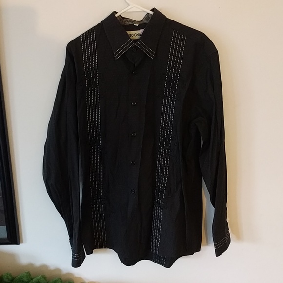 H2O Collection Black XL Long Sleeve Shirt - Picture 1 of 7